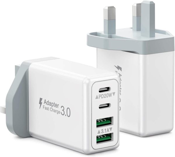 Szybka ładowarka USB - 2 sztuki
