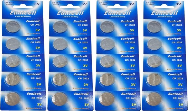 10 x CR2032 3 V litowe baterie guzikowe 210 mAh (2 blistry po 5 baterii)