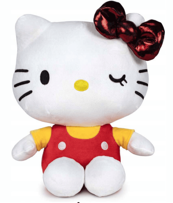 Maskotka Pluszak 50th Anniversary HELLO KITTY czerwona 22 cm