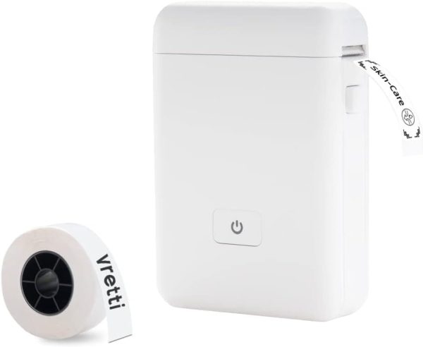Drukarka etykiet z taśmą klejącą, przenośna Bluetooth