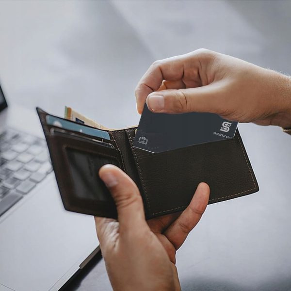 SEINXON Wallet Finder lokalizator GPS karta blokada RFID - obrazek 5