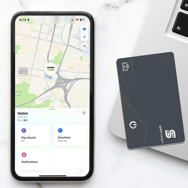 SEINXON Wallet Finder lokalizator GPS karta blokada RFID