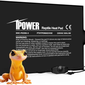 Mata grzewcza dla gad贸w, p艂az贸w, 8 W, z regulatorem temperatury