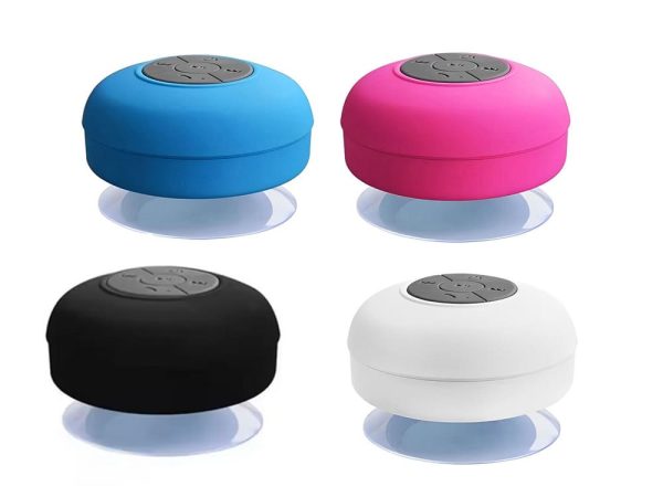 Głośnik bluetooth mini bezprzewodowy ipx4 przenośny bas mobilny przyssawka - obrazek 6