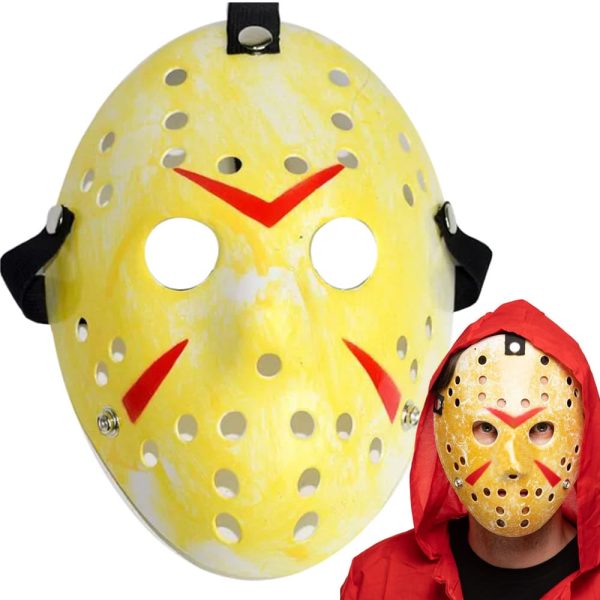 Maska na Halloween hokeista horror przebranie strój - obrazek 4