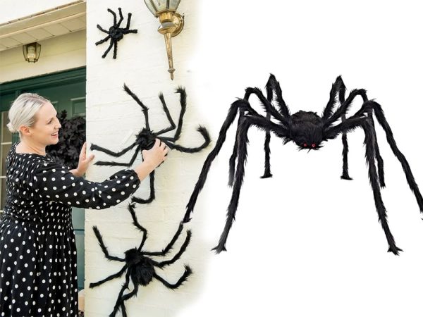 Pająk halloween olbrzym gigant tarantula dekoracja - obrazek 3