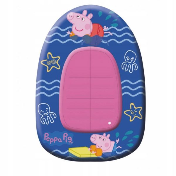 Ponton dmuchany Peppa Pig 102 x 69 cm niebieski