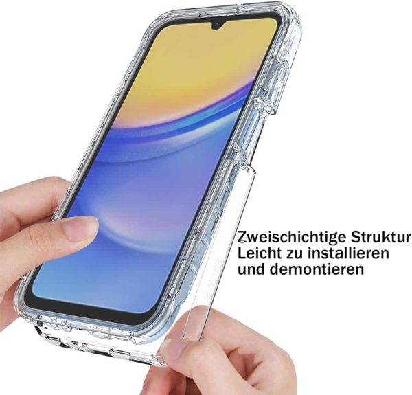 Leedia Etui na telefon komórkowy do Samsung Galaxy A15 5G - obrazek 4