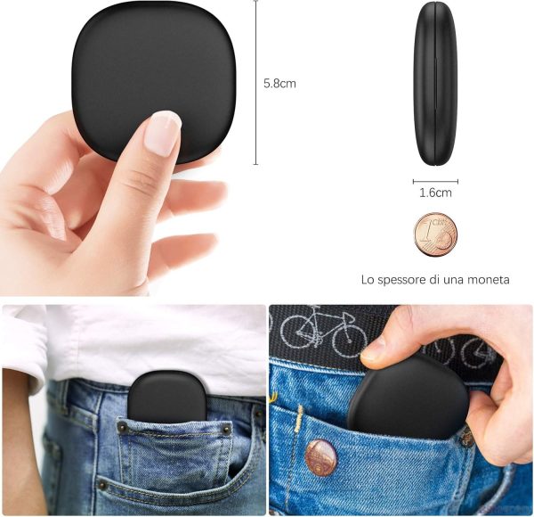 Słuchawki Bluetooth 5.1 ze sterowaniem dotykowym, bezprzewodowe , wbudowane mikrofony, wodoodporne - obrazek 3