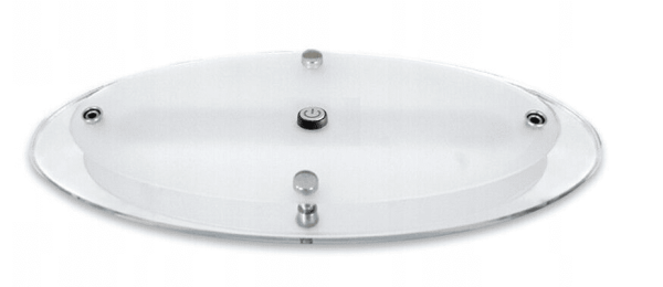 Owalne oświetlenie sufitowe LED Crystal - obrazek 6