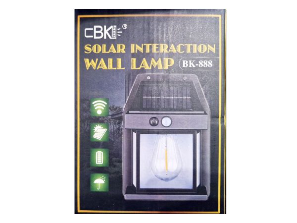 Lampa solarna 1 żarówka LED ogrodowa zewnętrzna - obrazek 5