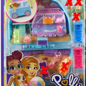 Lalka polly Pocket piesek plażowy zestaw do zabawy