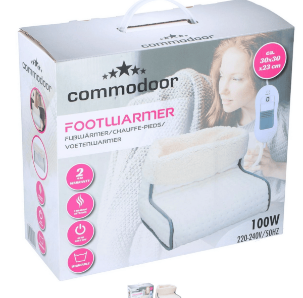 Commodoor elektryczny podgrzewacz do stóp 100W
