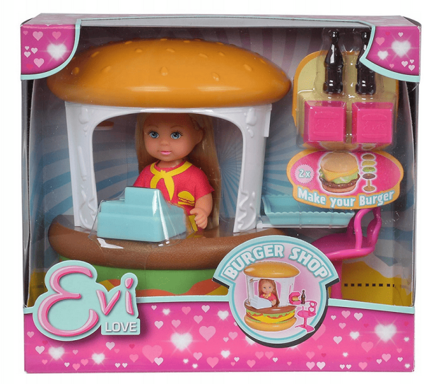 Lalka Evi W burgerowni Simba