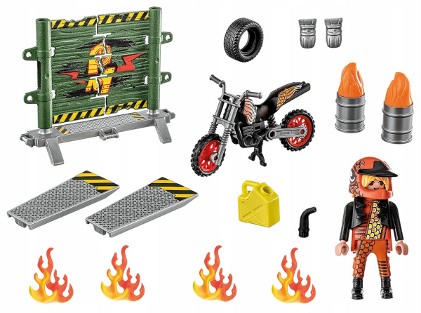 Playmobil 71256 Starter Pack Pokaz kaskaderski - obrazek 4