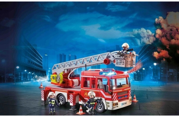 Playmobil Samochód strażacki z drabiną 9463 - obrazek 3