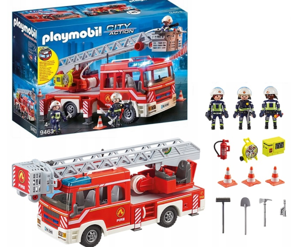 Playmobil Samochód strażacki z drabiną 9463 - obrazek 4