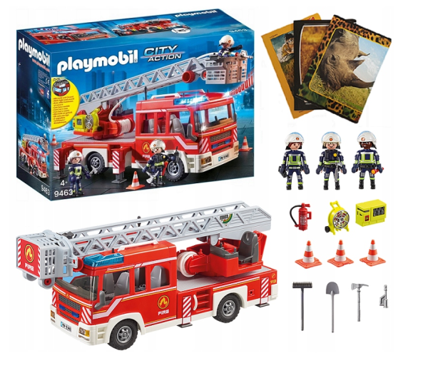 Playmobil Samochód strażacki z drabiną 9463 - obrazek 5