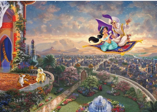 Thomas Kinkade: Disney: Aladyn - obrazek 2