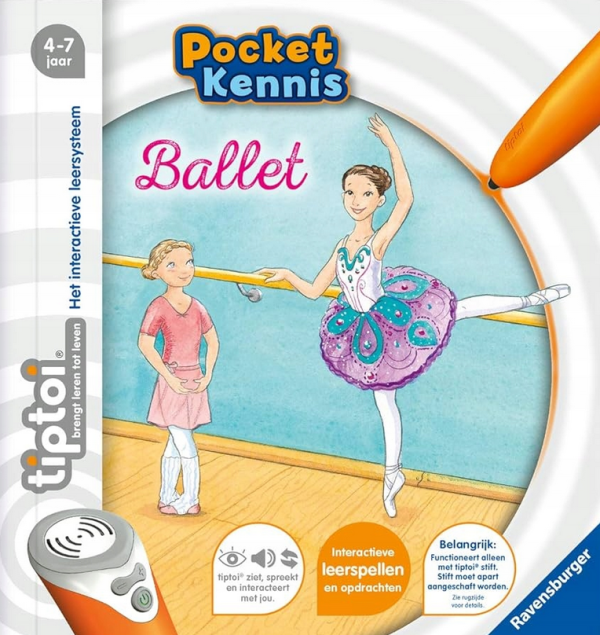 Książka Ravensburger Tiptoi kieszonkowy balet wiedzy.