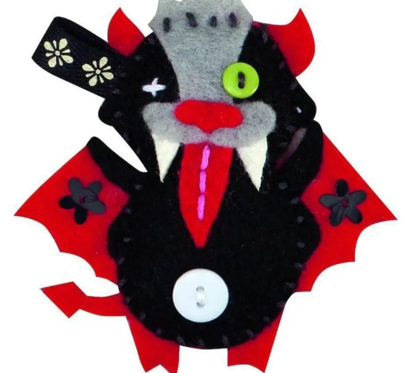 NASZYWKI FOLIA 50106 - MINI MONSTER - obrazek 5