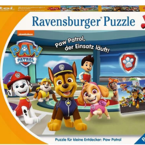 RavensburgerPuzzle 00135 dla małych dzieci: Paw Patrol,2w1