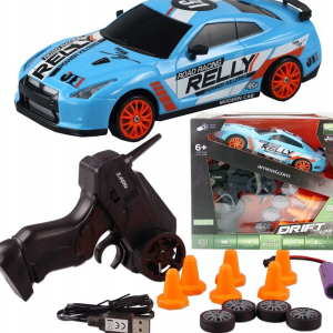 SAMOCHÓD DO DRIFTU AUTO RC DRIFT 1:24 2,4 GHz 4WD NIEBIESKI