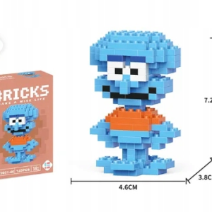 KLOCKI SKALMAR Figurka KALMAR Z BAJKI SpongeBob Box