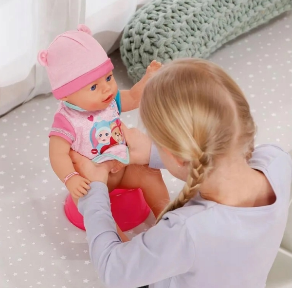 Baby Born LALKA EMMA 43cm – bez akcesoriów, jedno oczko się nie otwiera ...