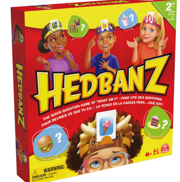 Spin Master Hedbanz Kim jestem? Gra planszowa - wersja niemiecka