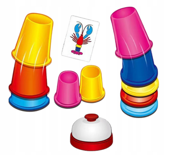 GRA ZRĘCZNOŚCIOWA Szybkie Kubki SPEED CUPS na Czas - obrazek 3