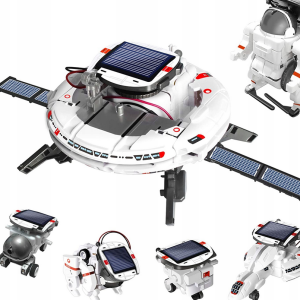 ZESTAW SOLARNY 6w1 ROBOT EDUKACYJNY STATEK SAMOLOT