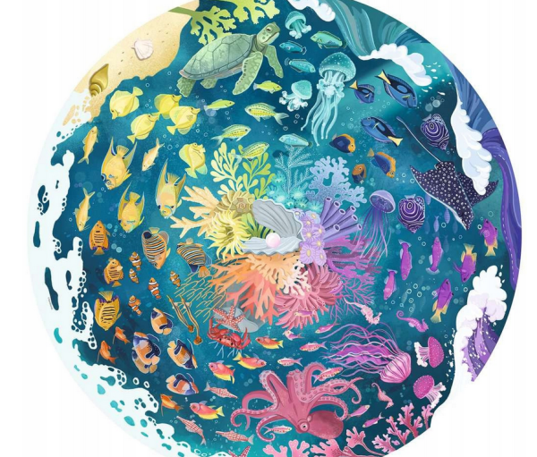 Puzle dla DZIECI 500el Ocean IDEALNE DLA MŁODZIEŻY - obrazek 2
