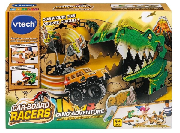 VTech Car-Board Racers Dino Adventure, tory wyścigowe VTech Dino-Adventure