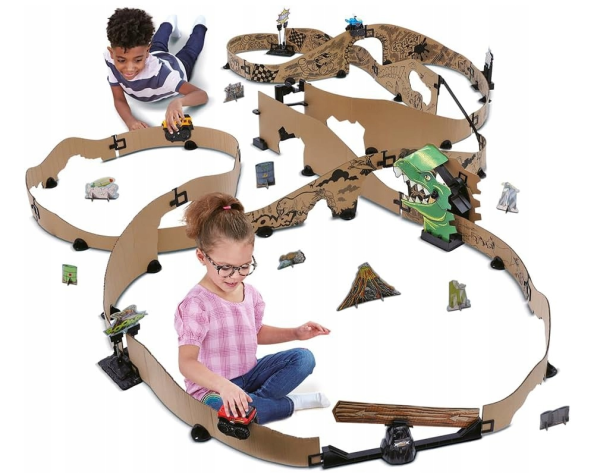 VTech Car-Board Racers Dino Adventure, tory wyścigowe VTech Dino-Adventure - obrazek 3