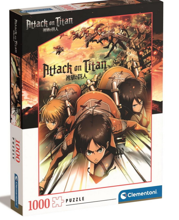 Puzzle Clementoni 1000 elementów Attack on Titan