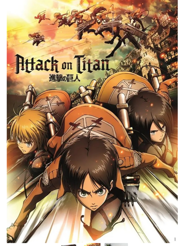 Puzzle Clementoni 1000 elementów Attack on Titan - obrazek 2