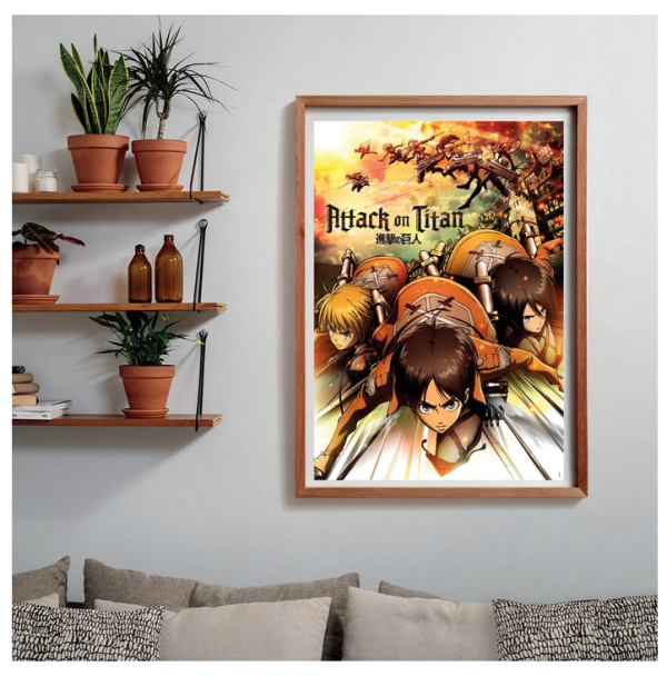 Puzzle Clementoni 1000 elementów Attack on Titan - obrazek 3