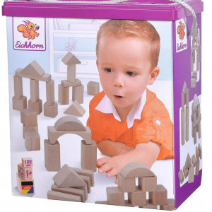 Klocki drewniane Eichhorn 95 elementów