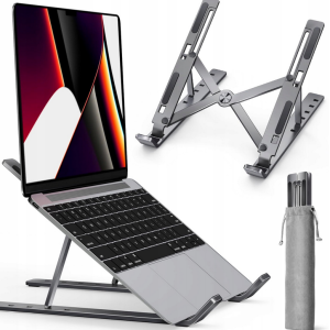 IVOLER REGULOWANY STOJAK NA LAPTOP 10-15.6 CAL ALUMINIOWY SKŁADANY
