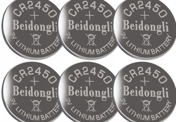 Bateria litowa Beidongli CR2450 6 szt. - obrazek 2