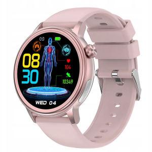 Smart Watch ET470 1.39-calowy ekran HD monitorowanie zdrowia funkcje