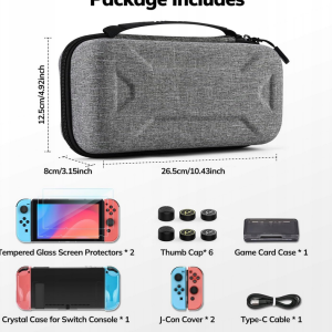 Younik Etui torba podróżna na akcesoria Nintendo Switch OLED