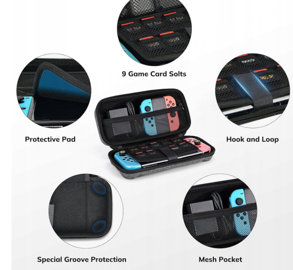 Younik Etui torba podróżna na akcesoria Nintendo Switch OLED - obrazek 5