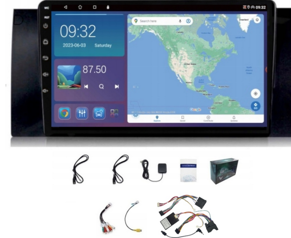 Radio samochodowe Projack Q8 2GB 64GB 9" 028 2-DIN BMW E39 1999-2005 - obrazek 2