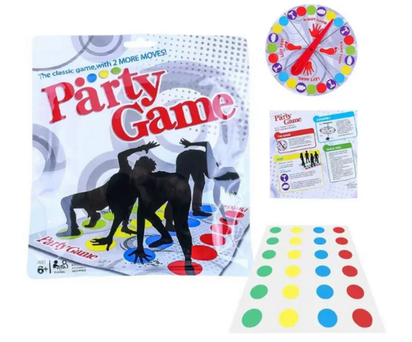 Gra planszowa Party Game Twister Hasbro - wersja ANGIELSKA - obrazek 2