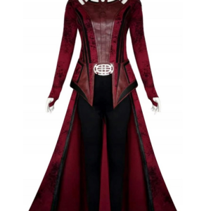 Damski kostium Wanda Maximoff Scarlet Red Witch Crown Cosplay roz. L