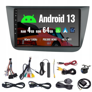 Radio samochodowe Eunavi Radio Seat Altea 2004-2016 Kamera 4/64G 2-DIN