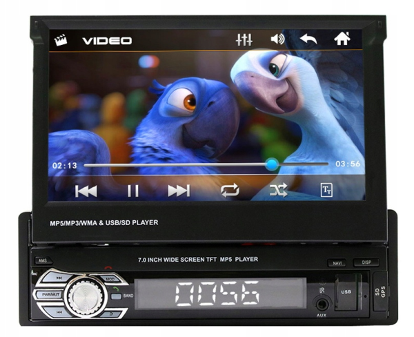 Radio samochodowe Vortex VRT10-4538 1-DIN
