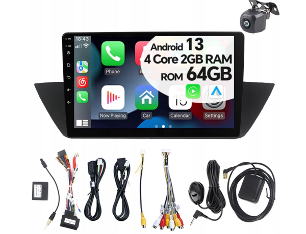 Radio samochodowe Eunavi BMW X1 2010 - 2016 2-DIN